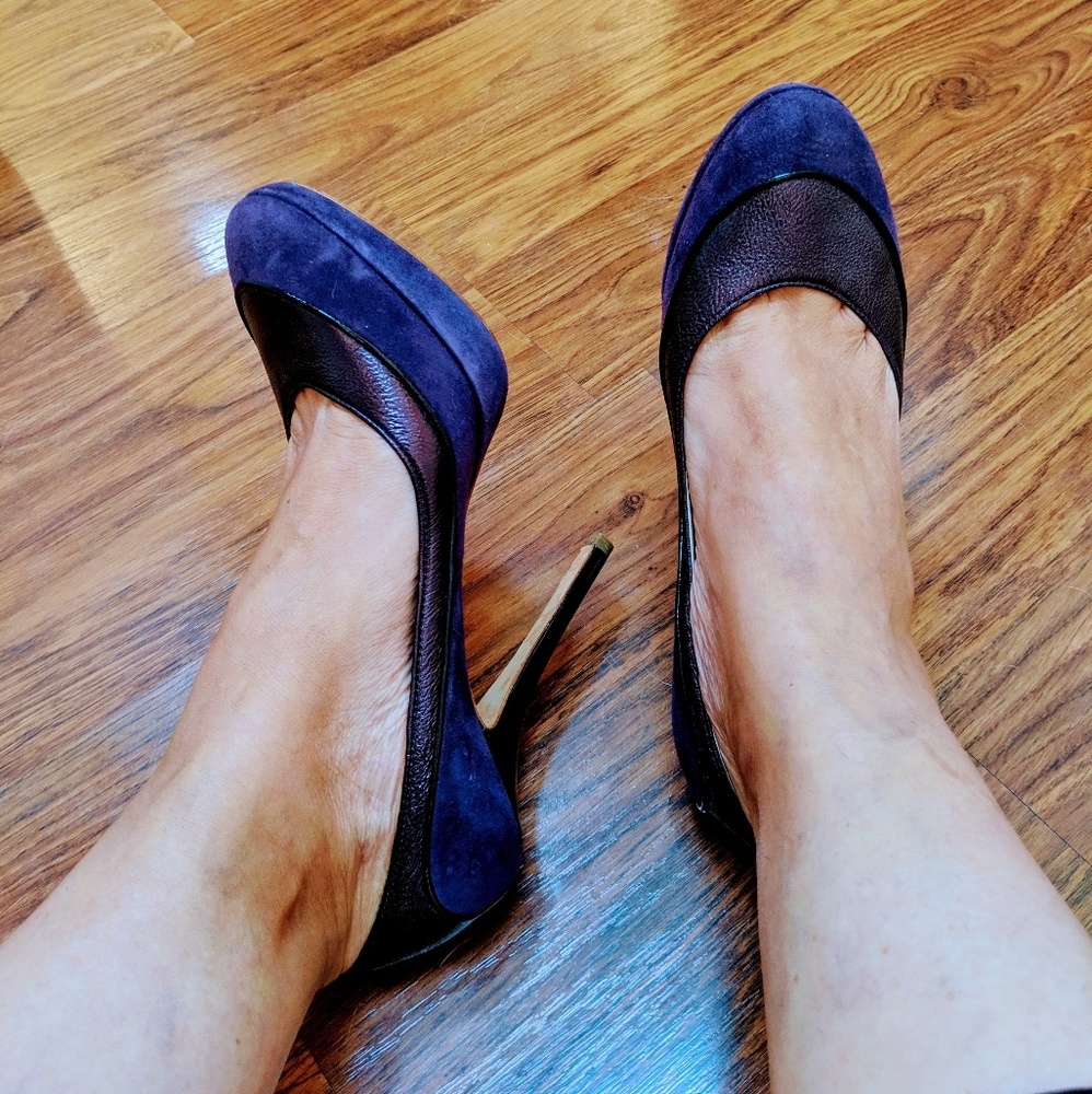 Christian Dior Purple Heels - Picture 3 of 5